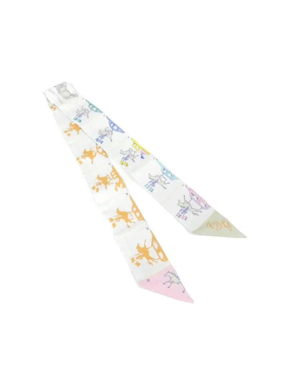 Hermes Parade Twill Scarf